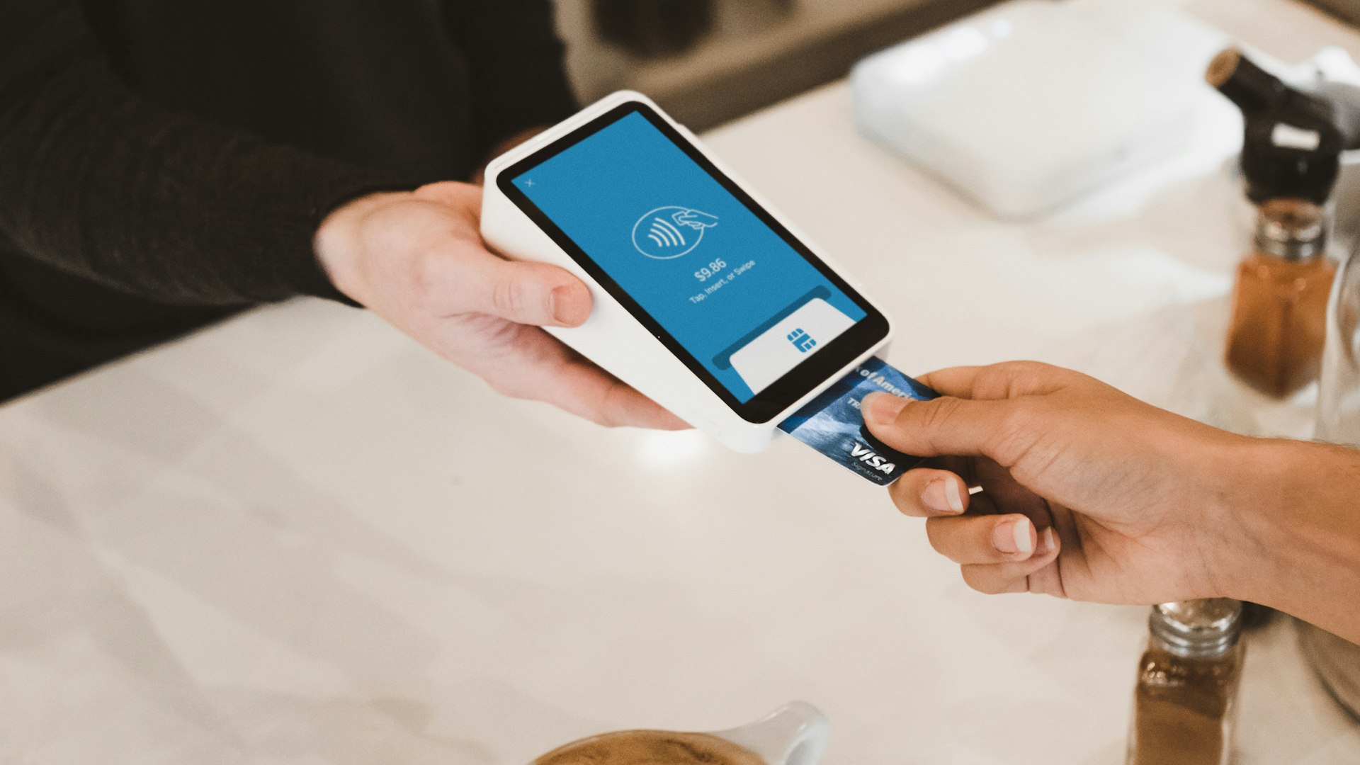 Modern office environment